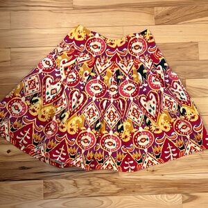 Harold’s Patterned Women's Skirt (size 6)